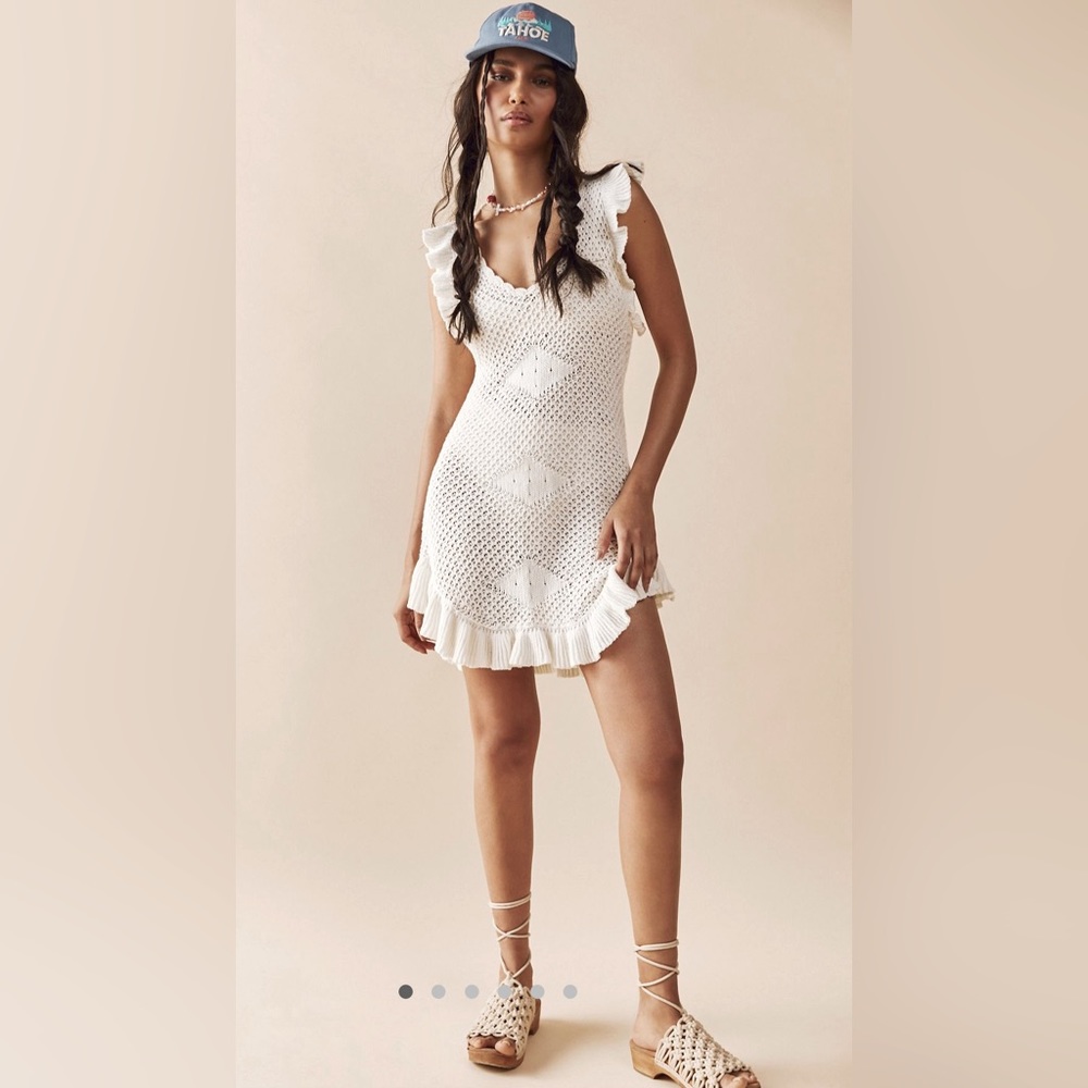Free People NWT Mykonos Fauxchet Sweater Mini